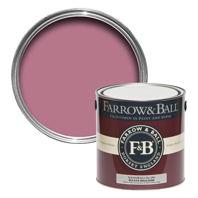 Farrow & Ball Farrow Ball Colors Red Pink Rose Rangwali 296