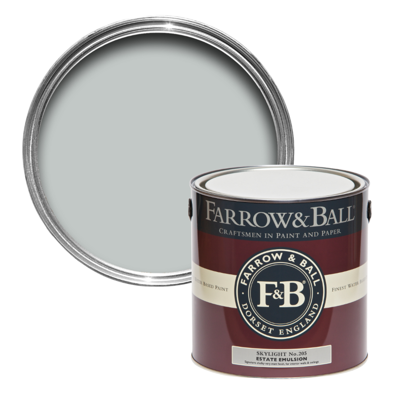 Farrow & Ball Farrow Ball Colors White Blue Skylight 205