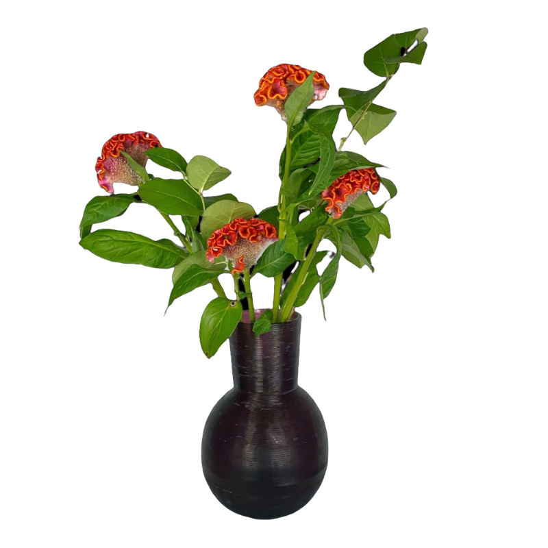 Guaxs Vase Yeola Amethyst Purple M
