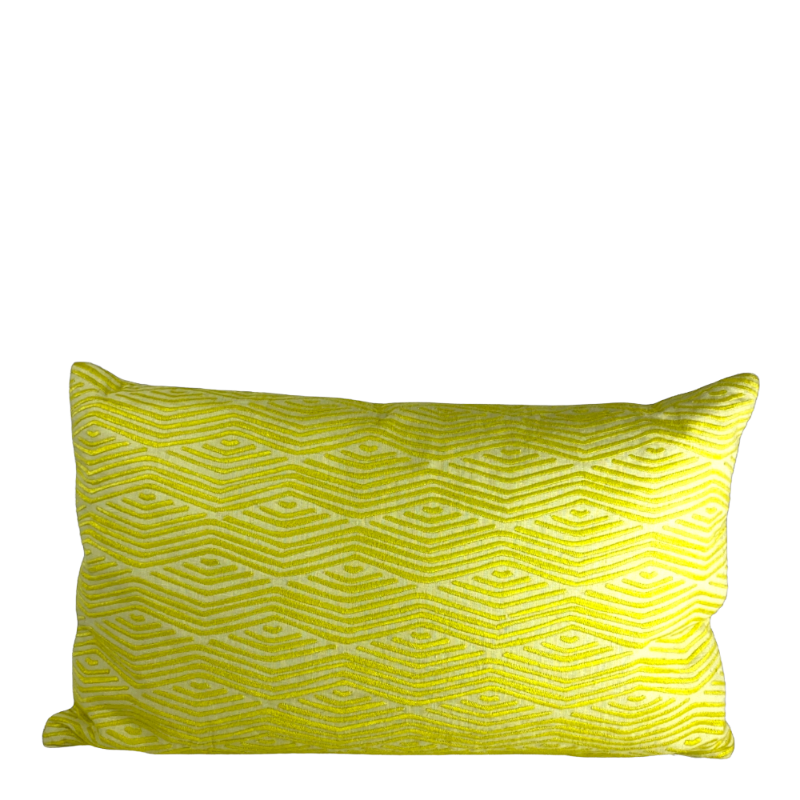 Iosis cushion Vert Pastel Zig Zag