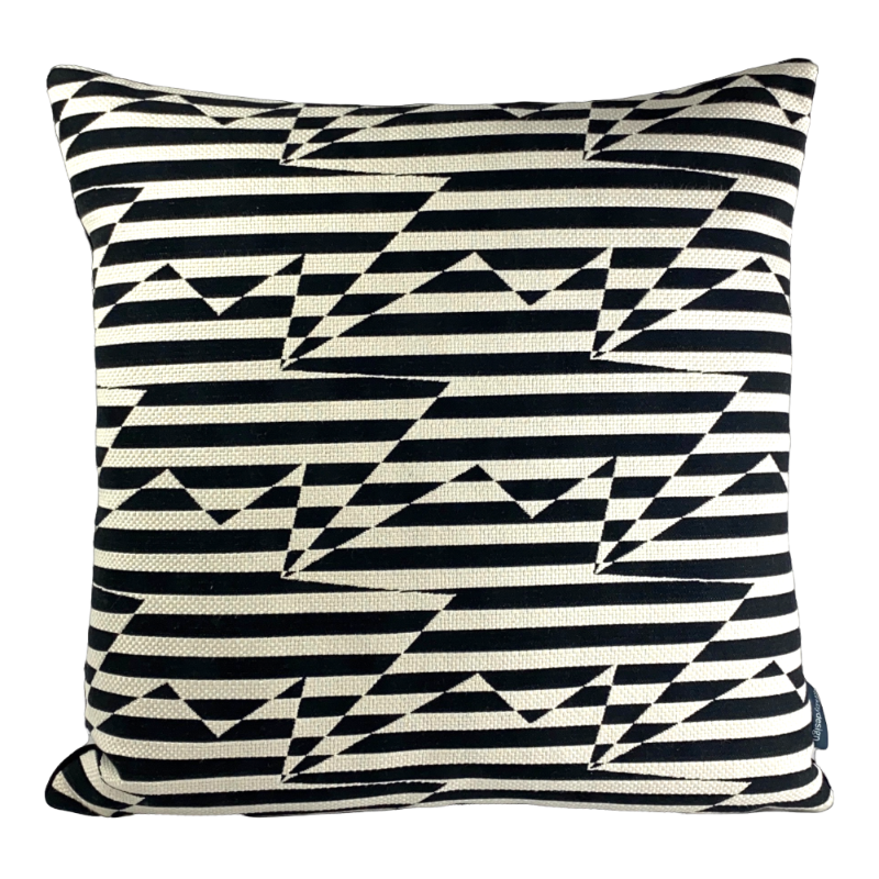 Kirkby Eley Kishimoto Zig Zag Birds Cushion 50 x 50 cm