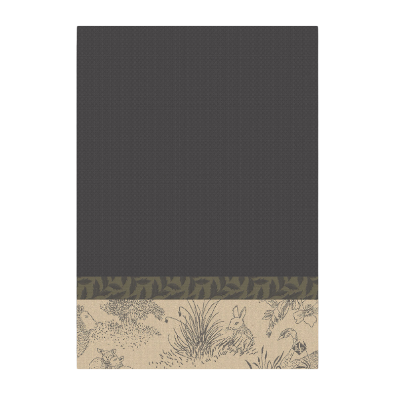 Le Jacquard Francais Tea Towel JosePhine Hirondelle Gray