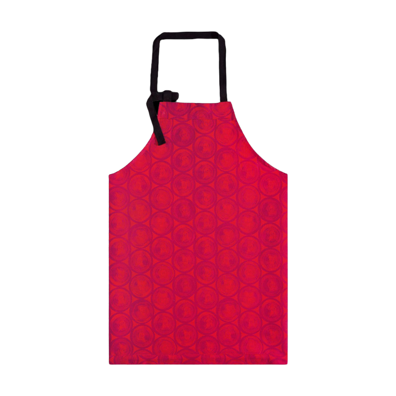 Le Jacquard Francais apron lap La Cave Bars a Vin Tanin