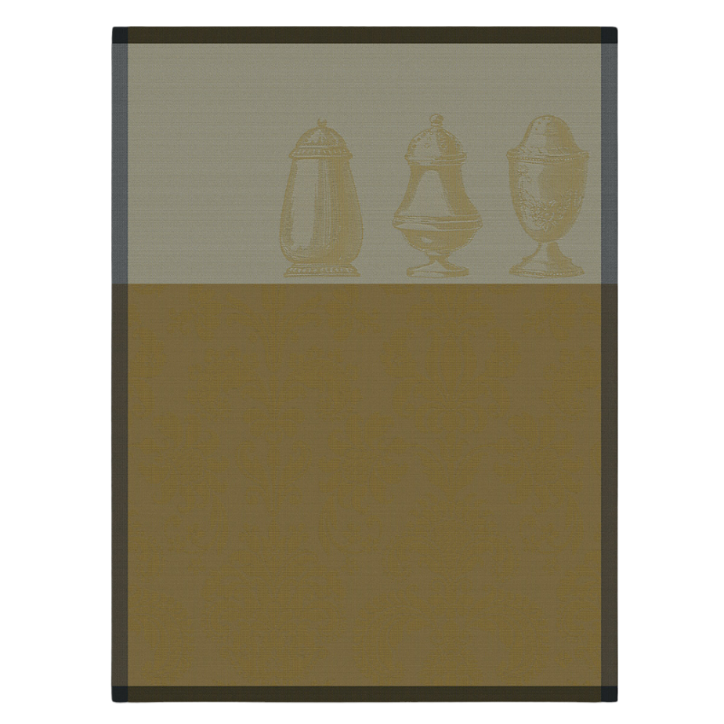 Le Jacquard Francais tea towel Sucre Sale Dore Gold