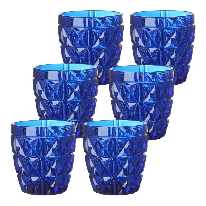 Marioluca Giusti glass jars Stella Blue