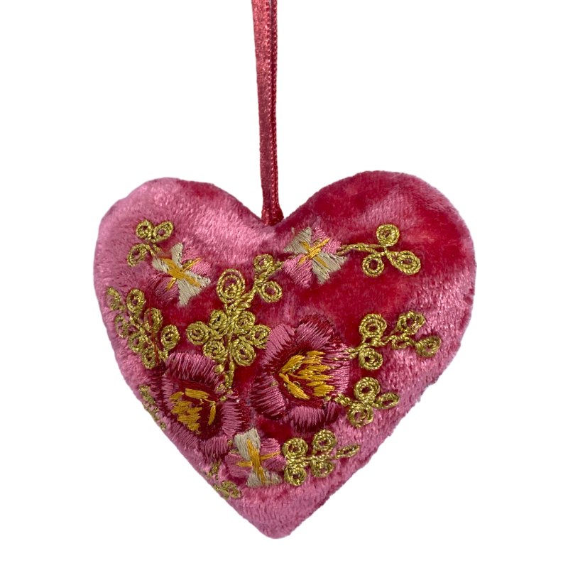 Anke Drechsel Miranda Watermelon heart pendant