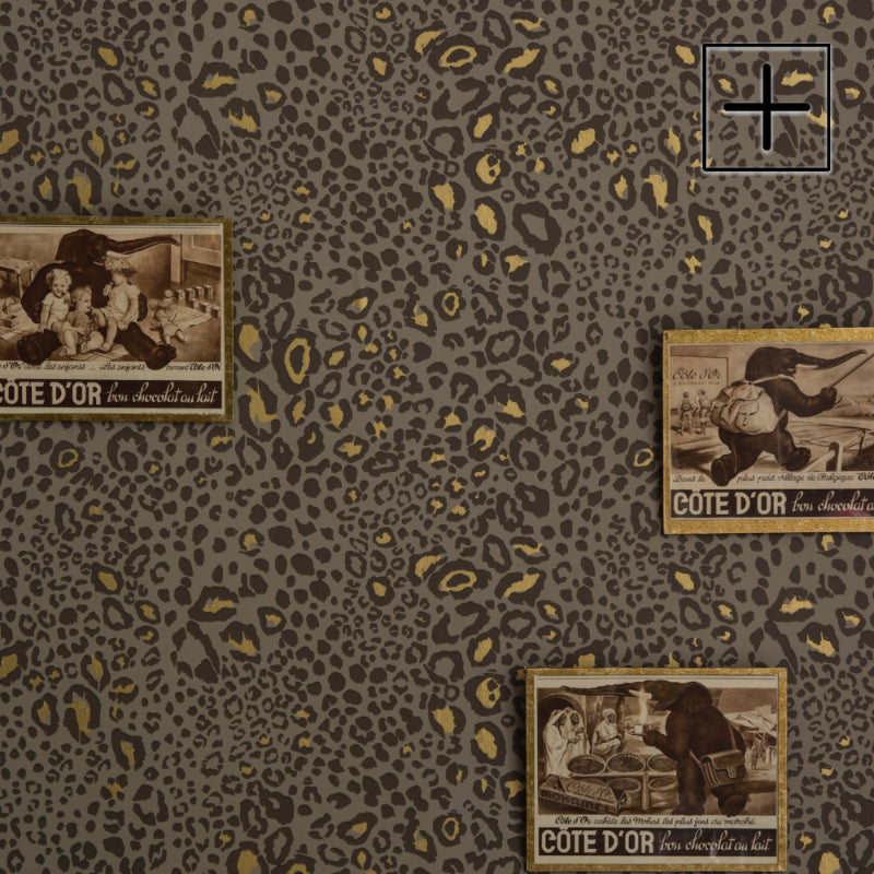 Ocelot Farrow & Ball wallpaper