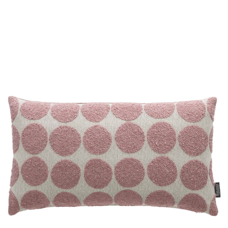 Rohleder Home Collection Cushion Mega Dots Rosé Pink