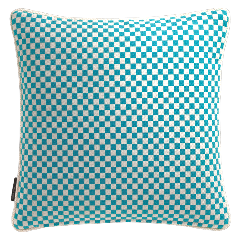Rohleder Home Collection cushion Basket Turquoise