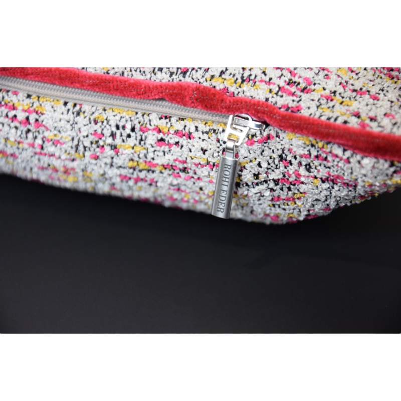 Rohleder Home Collection Cushion Jacky O Red Pink Yellow