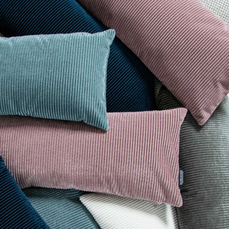 Rohleder Home Collection Cushion Lounge Corduroy Velvet Powder Rosé