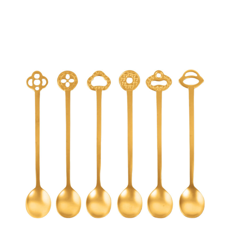 Sambonet Oriental Antique Cognac espresso spoon demitasse spoon aperitif spoon