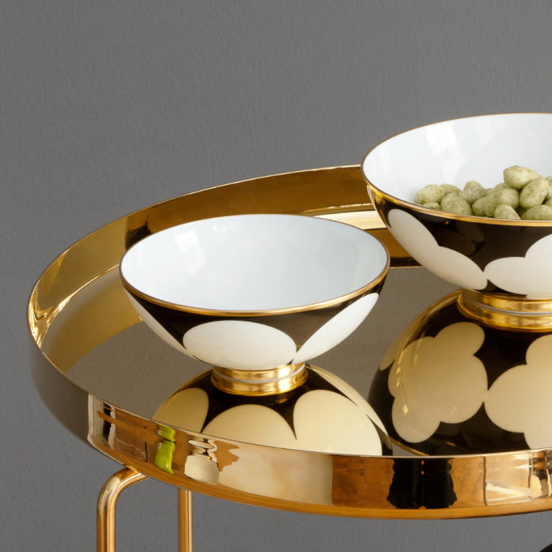 SIEGER by Fürstenberg porcelain Ca d'Oro bowl S