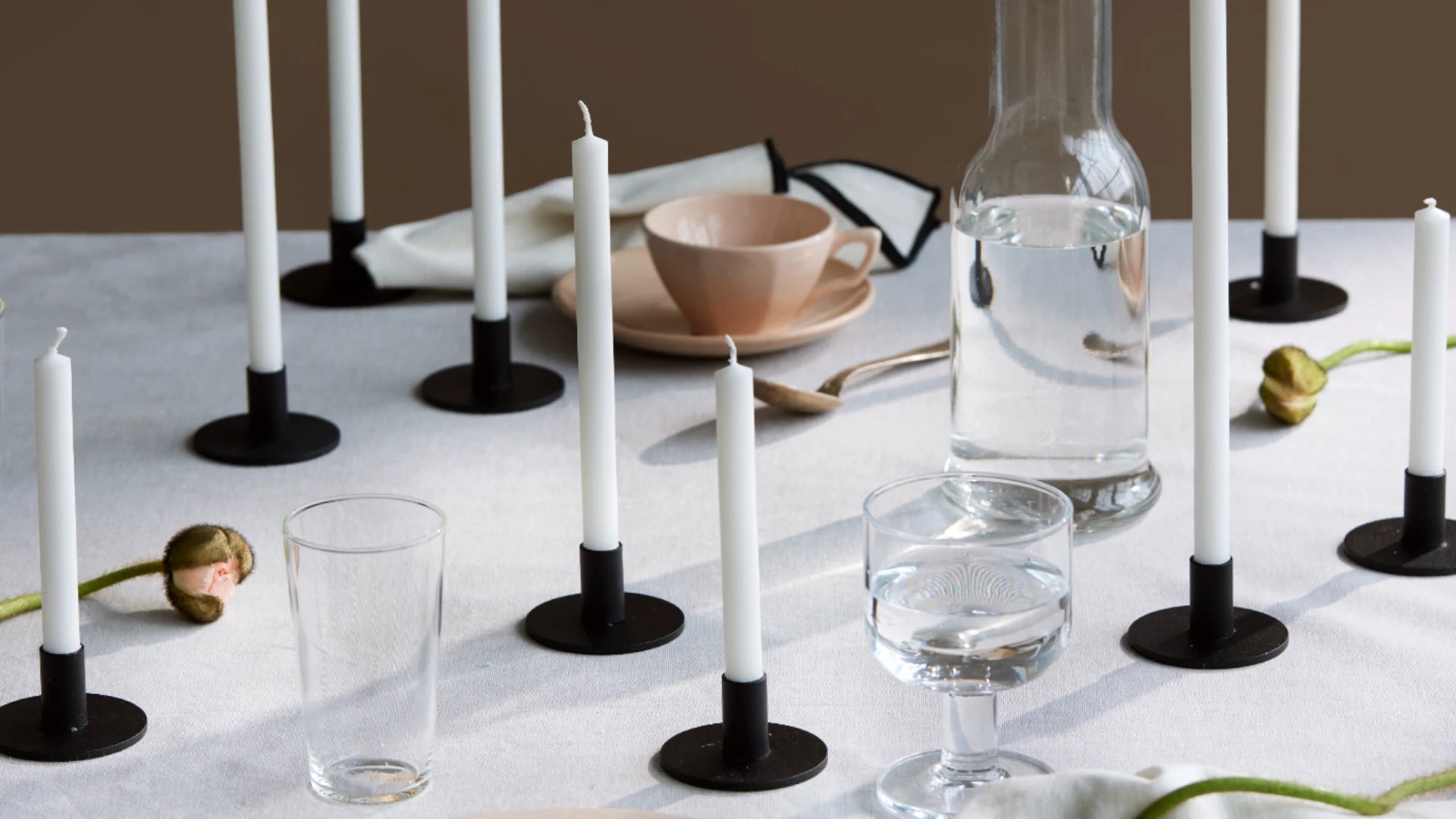 high quality candlesticks farbtupfer interior design