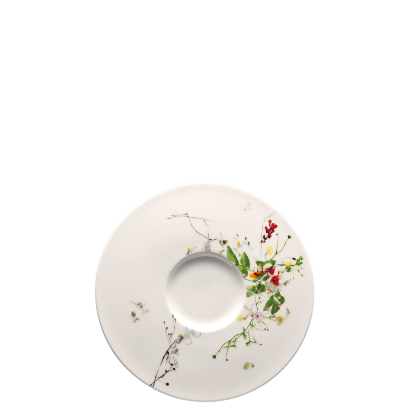Rosenthal Fleurs Sauvages Tableware Porcelain Soup Saucer