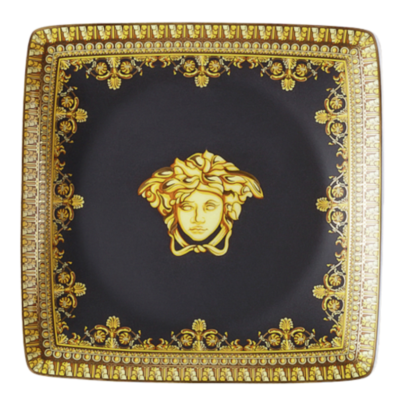 Versace By Rosenthal Tableware Baroque Nero Bowl