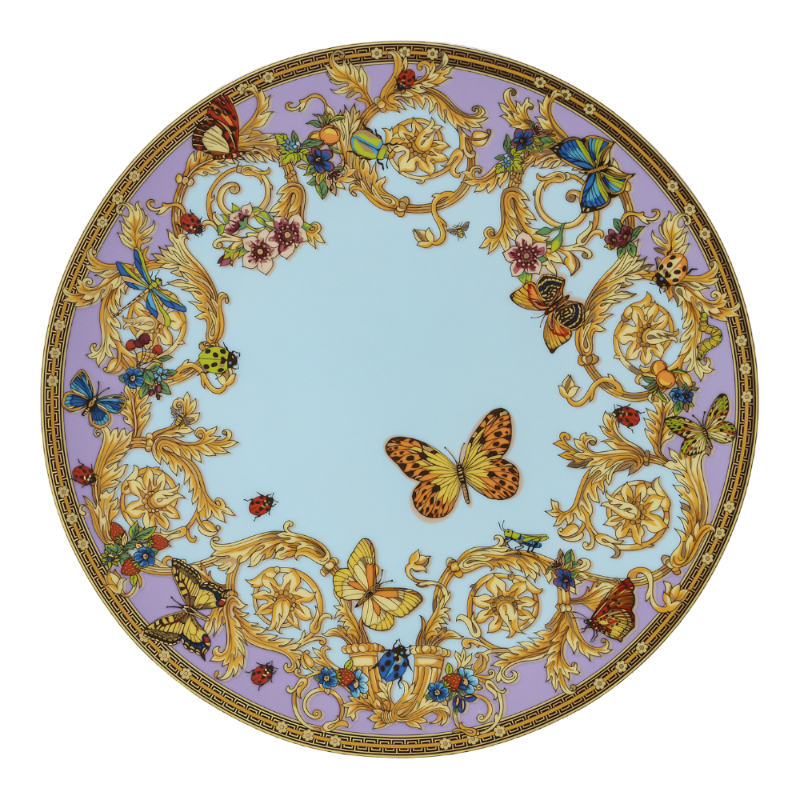 Versace by Rosenthal Tableware Plate Le Jardin de Versace Place Plate 33 cm