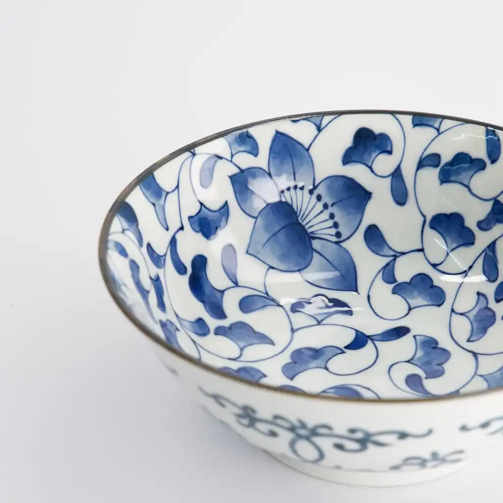 Flower Ramen Gift Set Blue Tokyo Design Studio