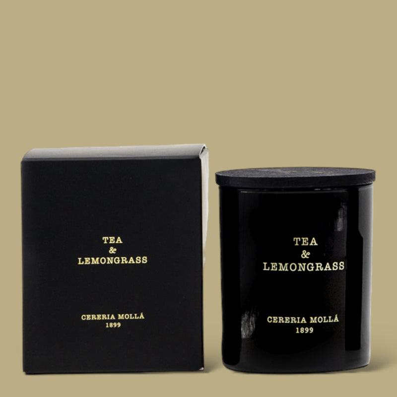 Tea and lemongrass candle Cereria Molla