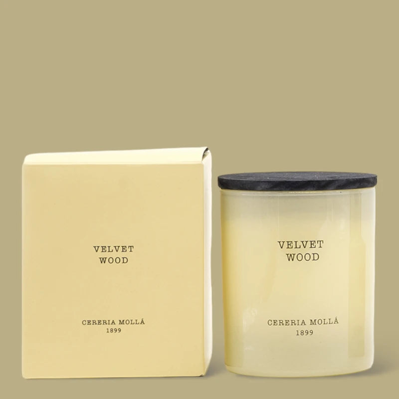 5540 Velvet Wood scented candle 230g Cereria Molla 1899