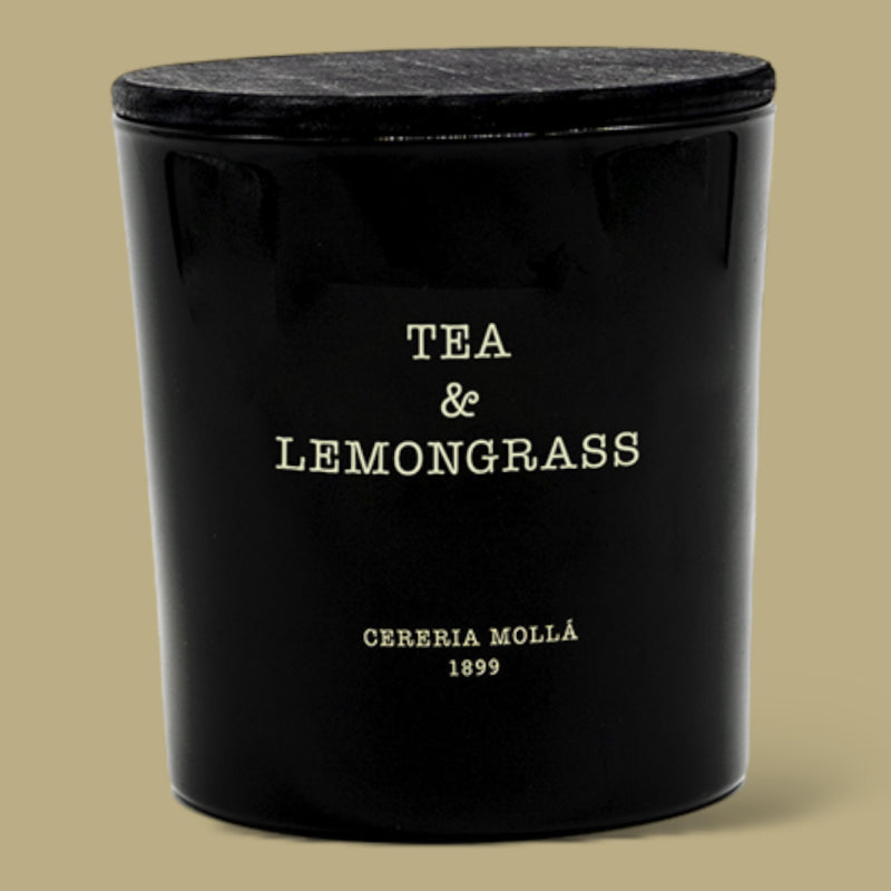 Tea and lemongrass candle Cereria Molla