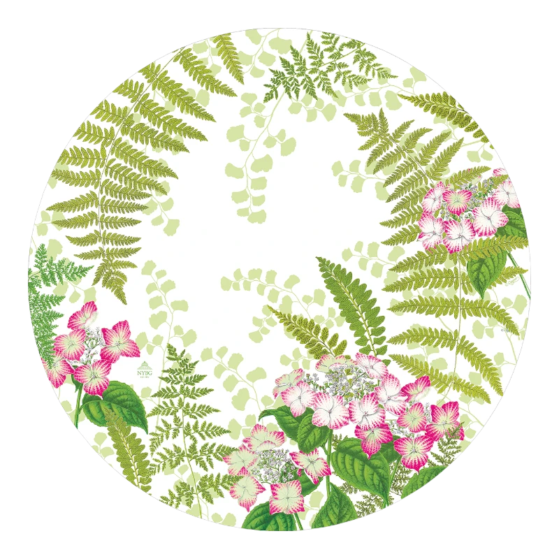 Caspari Fern Garden placemat paper placemat 1120PPRN