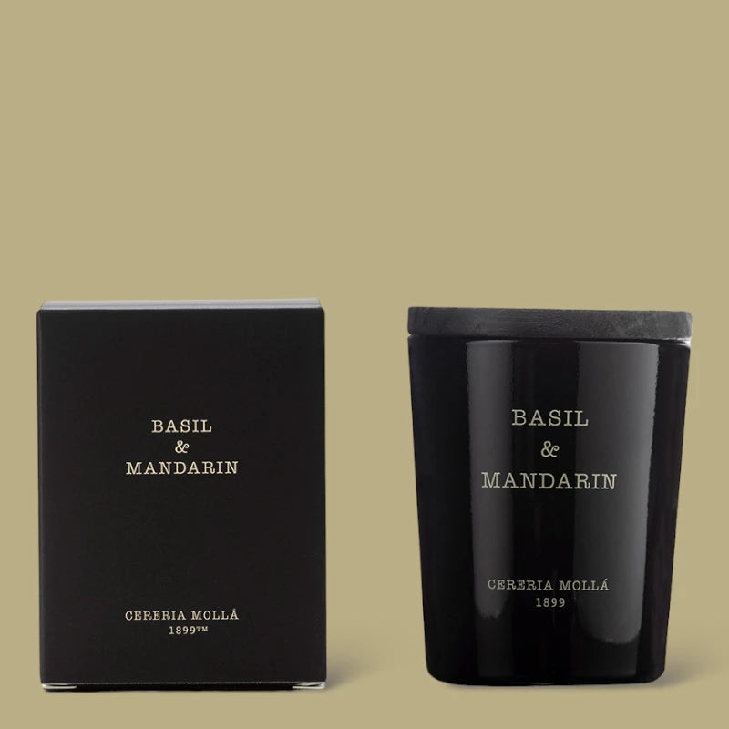 Basil and Mandarin candle Cereria Molla