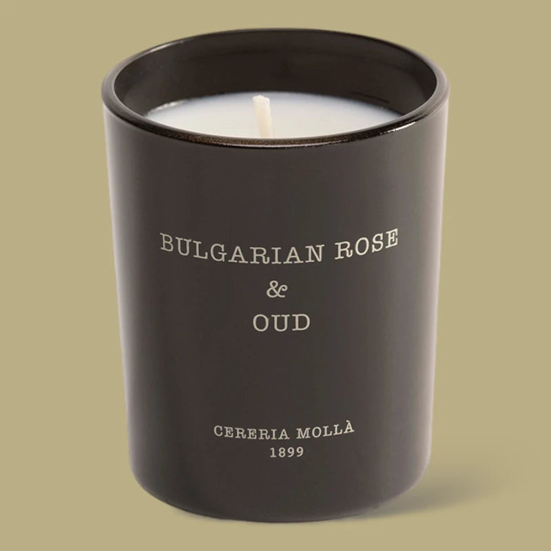 Bulgarian Rose and Oud Candle Cereria Molla