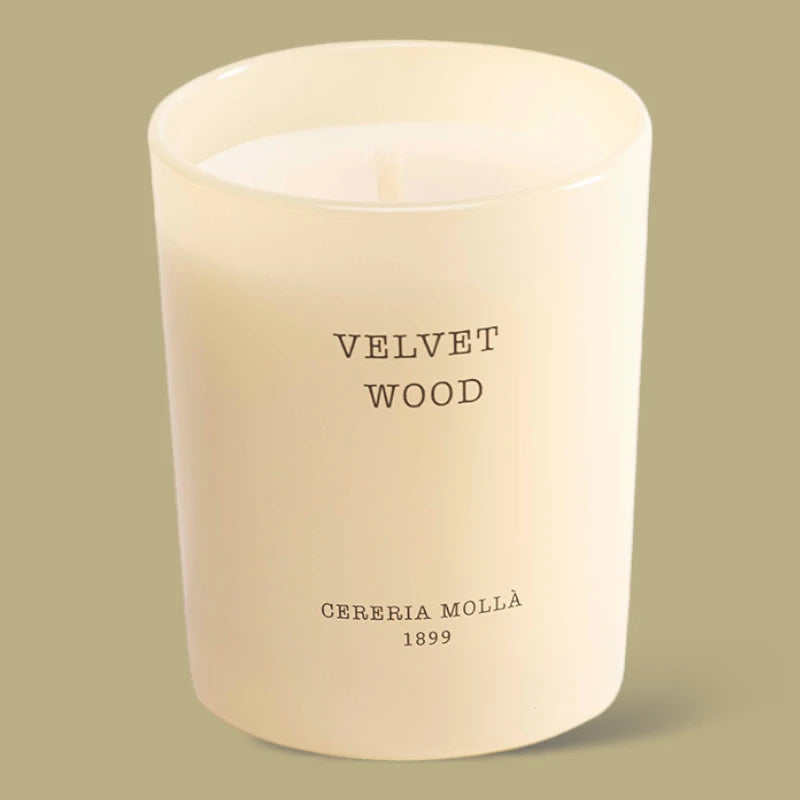 Velvet Wood Candle Cereria Molla