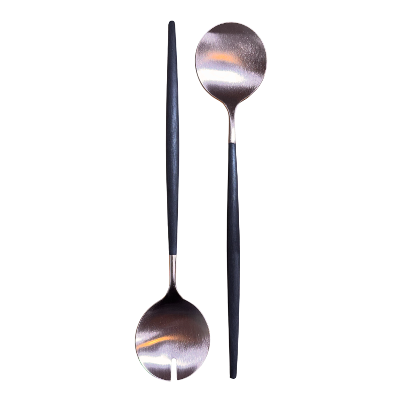 Cutipol Salad Servers Rose Gold