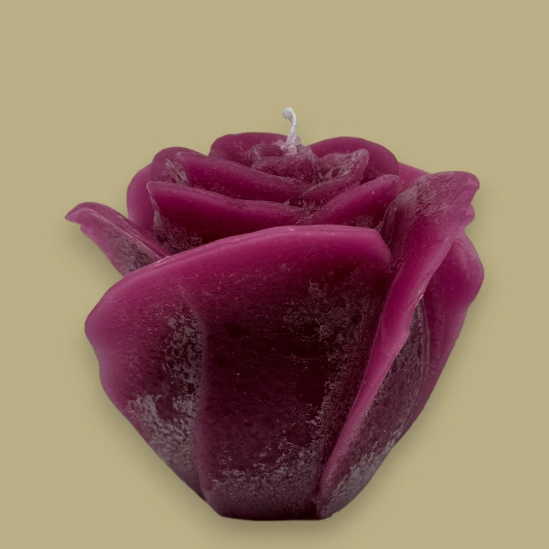 Dekocandle Rose Candle Large Crimson C42965