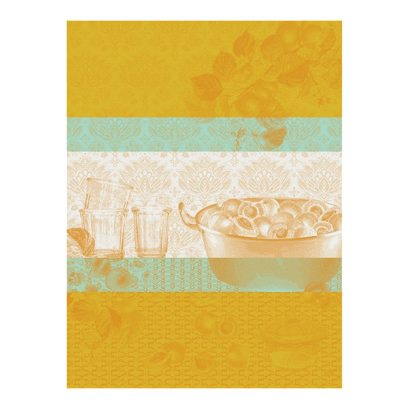 Tea towel Le Jacquard Francais Confitures Abricots Soleil 29327