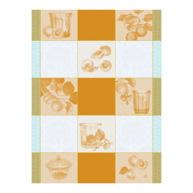 Tea towel Le Jacquard Francais Confitures Carreaux Soleil 29333