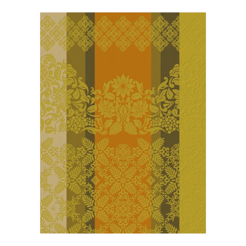 Tea towel Le Jacquard Francais Mumbai Saffron 29349