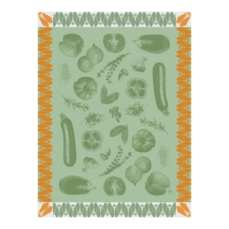 Tea towel Le Jacquard Francais Ratatouille Courgette 29288