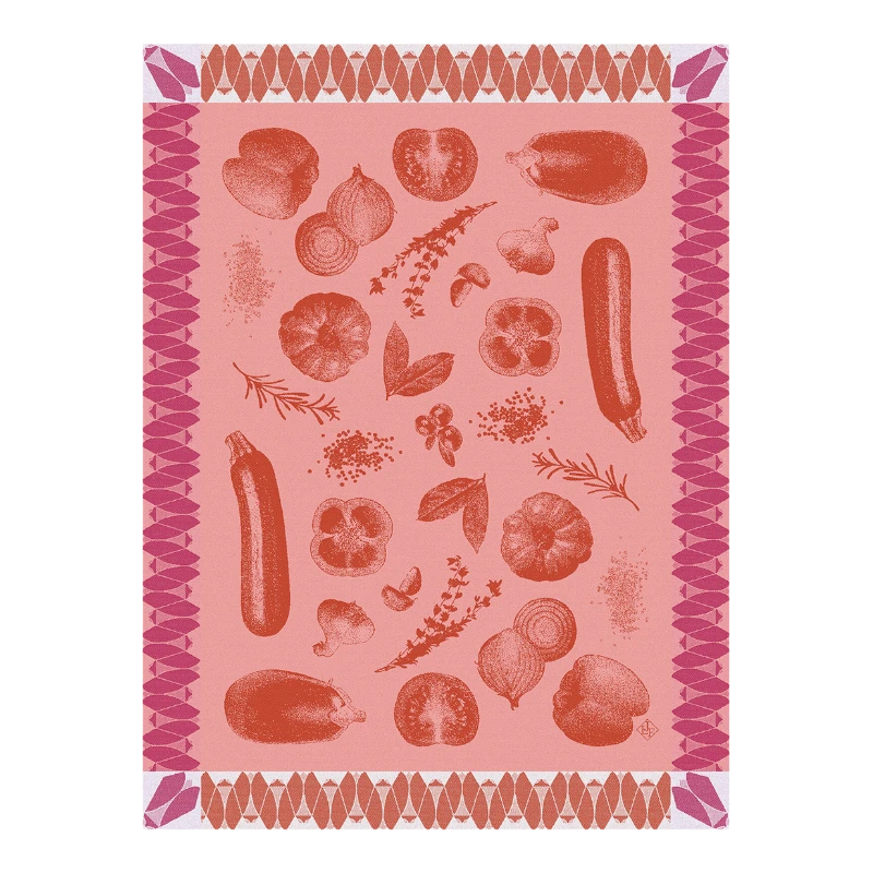 Tea towel Le Jacquard Francais Ratatouille Tomato 29287