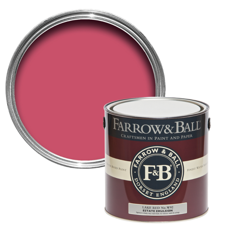 Farrow & Ball Farrow Ball Farben Rot Lake Red W 92