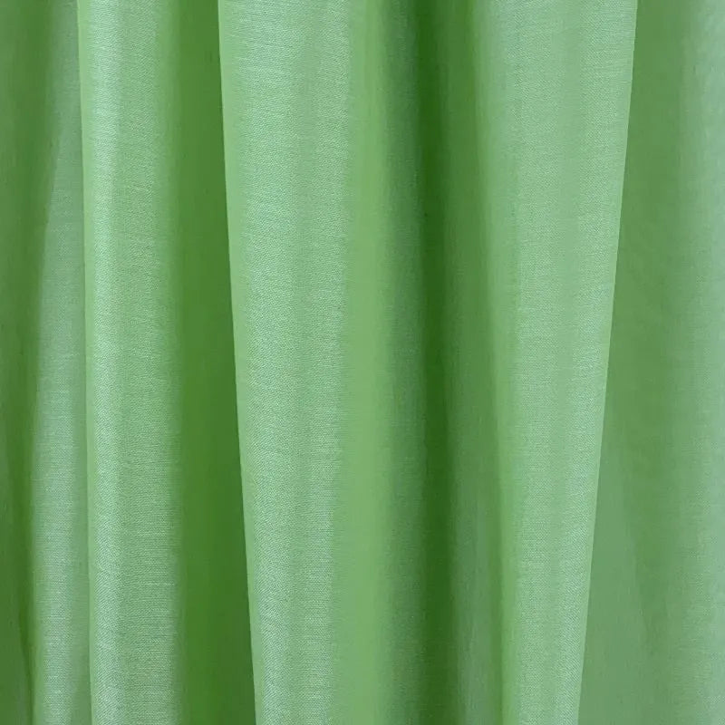 Lino Farbtupfer Customized curtain Curtain made to measure Vert