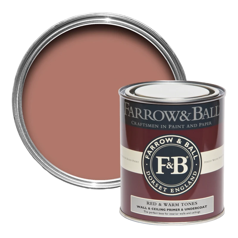 Farbtupfer Farrow & Ball Farrow Ball F+B Accessories Wall Primer Red Red Warm Tones