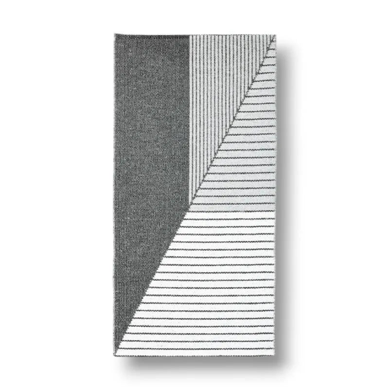 Stripe Gray carpet Horreds Mattan