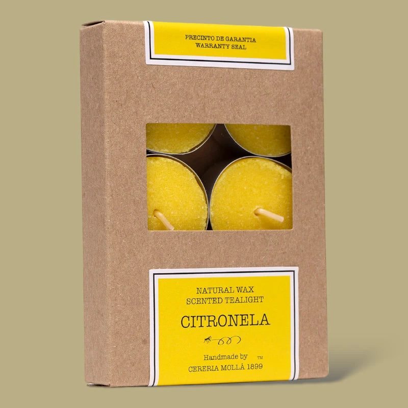 Tea lights Citronella Cereria Molla 1899 11062 pack 6