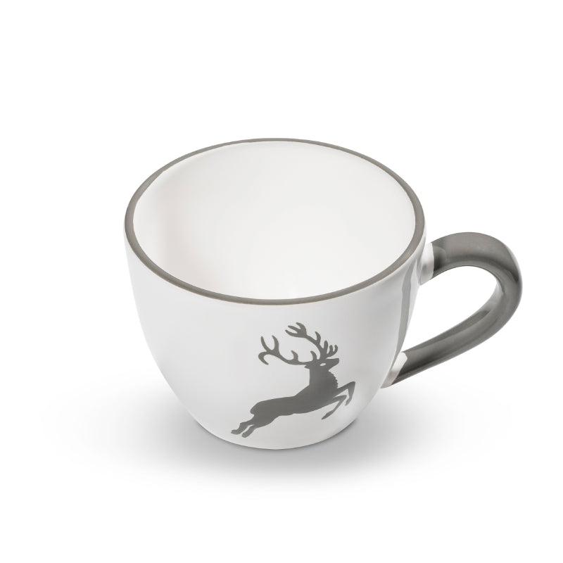 Teetasse Maxima 0319TTMA12 Gmundner Keramik Grauer Hirsch