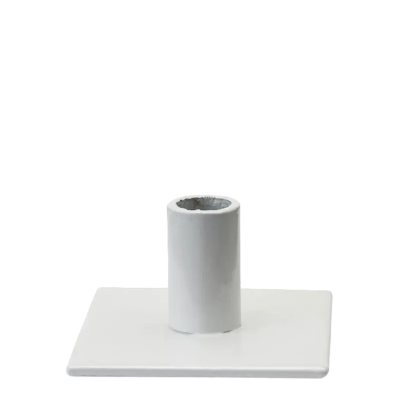 Kunstindustrien Square Mini candle holder 13 mm white 