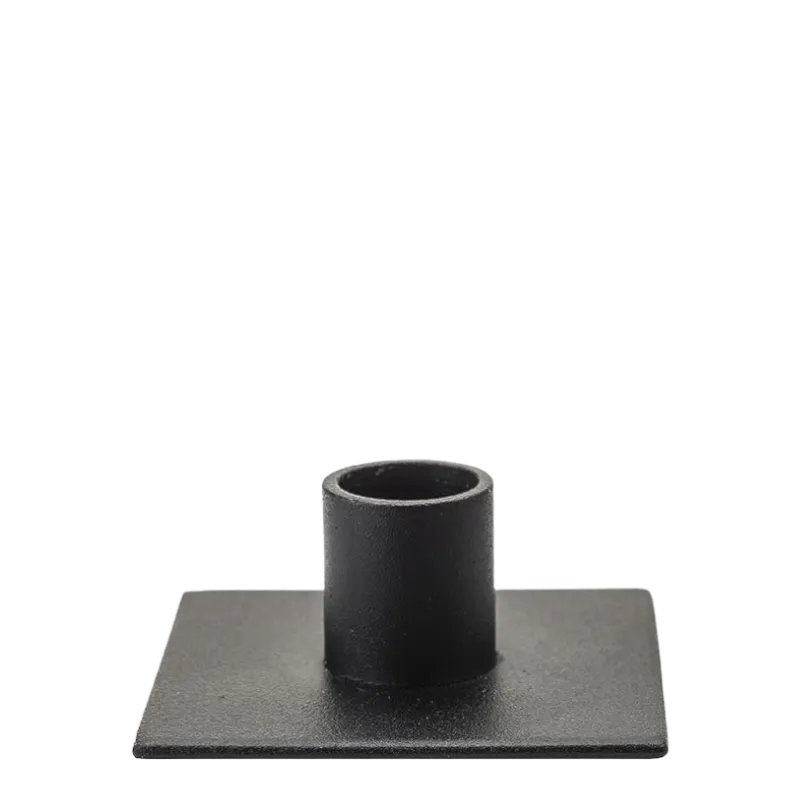 Kunstindustrien Square Candlestick 22 mm black