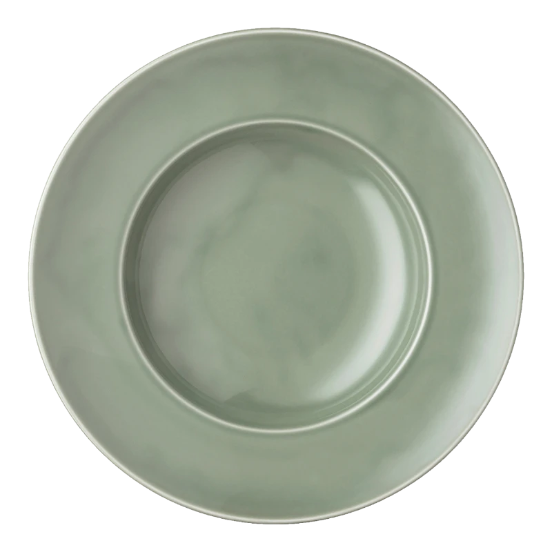Thomas Amici Colore Moss Green pasta plate 10850-401922-15321 