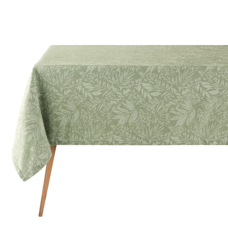 Tablecloth Le Jacquard Francais Charmilles Feuillage 175x175 29526