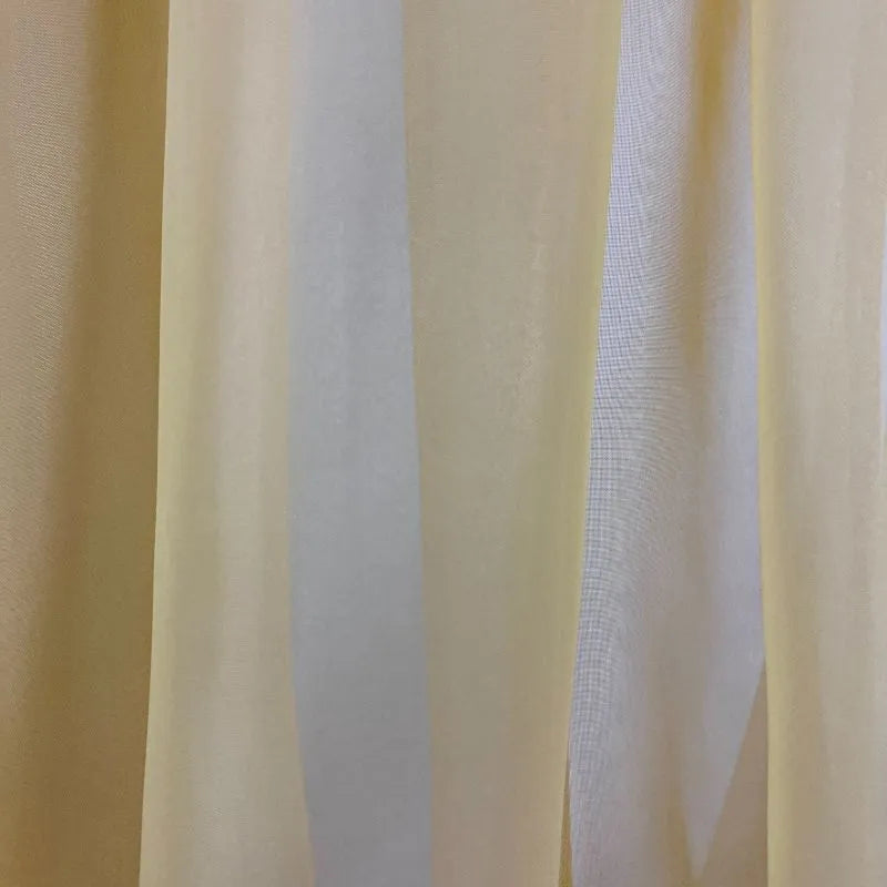 Voile Farbtupfer Made to measure curtain Abricot