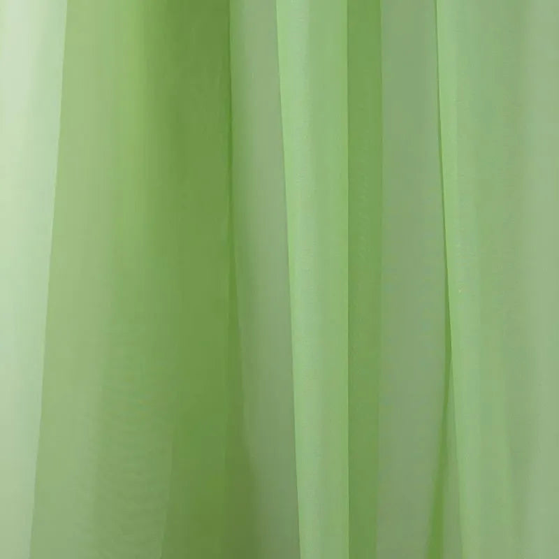 Voile Farbtupfer Made to measure curtain Vert