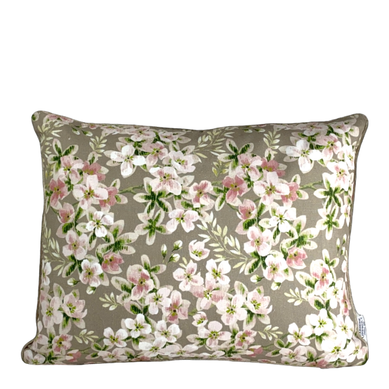 Alexandre Turpault Bloom Beige Cushion 30 x 40 cm