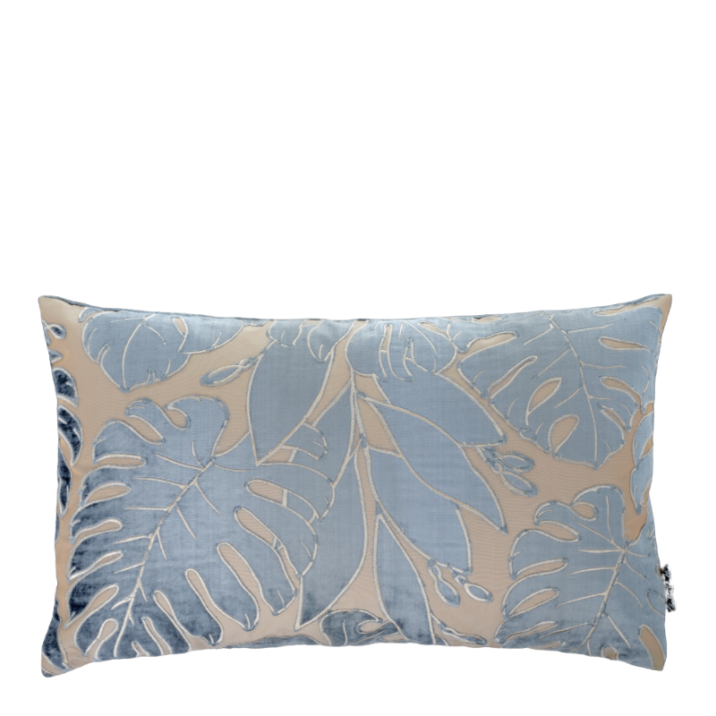 Christian Fischbacher cushion Selva Blue Beige